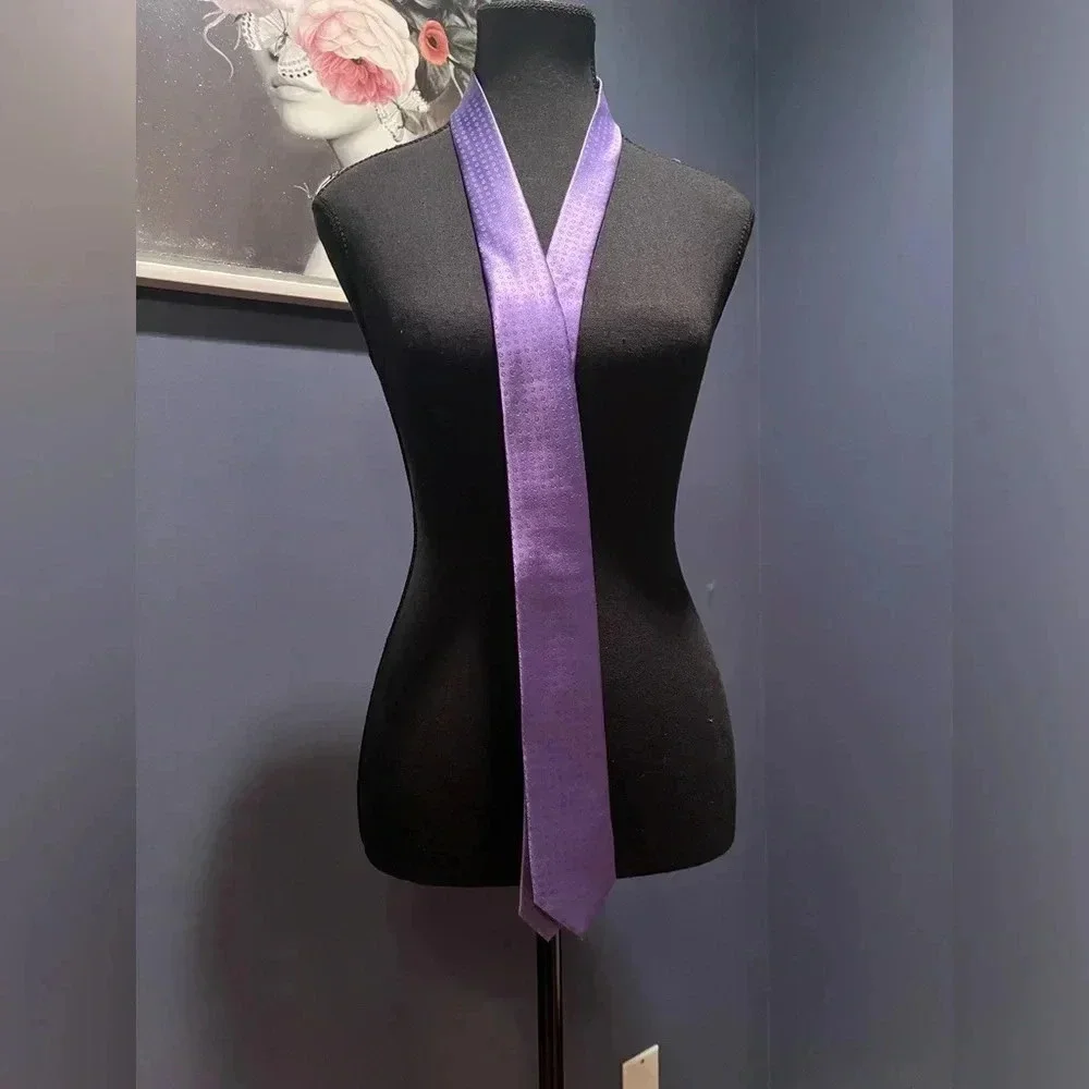 Men’s tie set of 2 purple. NWOT